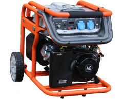Бензиновый генератор Zongshen KB 5000 E, 230 В, 4.0 кВт