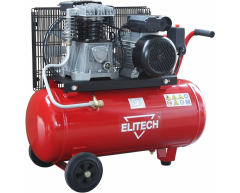 Компрессор масляный Elitech КПР 50/360/2.2, 50 л, 320 л/мин, 2.2 кВт, 230 В