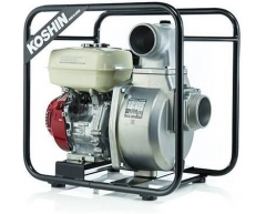 Мотопомпа бензиновая Koshin SEH 100 X, чистая, 1450, 28 м, 100 мм, Honda