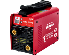 Сварочный инвертор Elitech АИС 160 Д, 230 В, 3.0 кг, 10-160 А