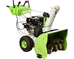 Снегоуборочная машина бензиновая RedVerg RD 260-90 E, самоходный Тип передвижения, 6 Количество скоростей, 67 см, есть Фара освещения, нет Подогрев ручек, Zongshen Модель двигателя