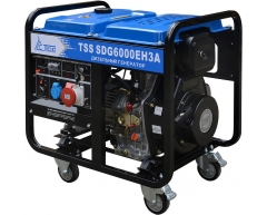 Дизельный генератор TSS SDG 6000 EH3A, 400/230 В, 6.0 кВт