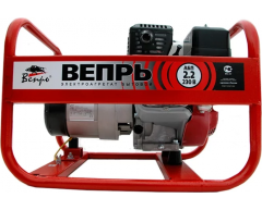 Бензиновый генератор Вепрь АБП 2.2-230 ВХ-Б, 230 В, 2.0 кВт