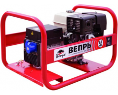 Бензиновый генератор Вепрь АБП 6-230 ВХ, 230 В, 5.5 кВт