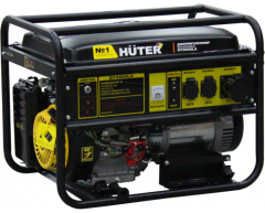 Бензиновый генератор Huter DY 9500 LX, 230 В, 7.5 кВт