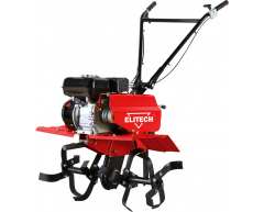 Культиватор бензиновый Elitech КБ 503, 4 Количество скоростей, 83 см, Elitech Производитель двигателя