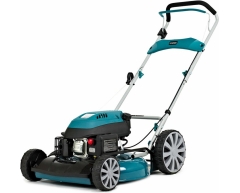 Газонокосилка бензиновая Hyundai L 5100 M, несамоходная Тип передвижения, 50.8 см, есть Боковой выброс, есть Мульчирование, отсутствует л, Hyundai Модель двигателя