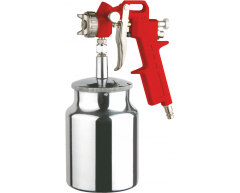 Краскораспылитель Elitech 0704.010900, 1.5 Диаметр сопла, 0.75 Объем бачка, 85-226 Расход воздуха, 3.5 Рабочее давление, 0.6 Вес брутто