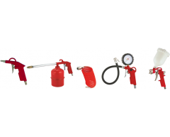 Набор пневмоинструмента Elitech 0704.012000, 5 Кол-во предметов