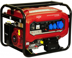 Бензиновый генератор Elitech БЭС 8000 ЕМ, 230 В, 6.0 кВт