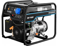 Бензиновый генератор Hyundai HHY 7020 F, 230 В, 5.0 кВт