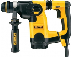 Перфоратор DeWalt D 25323 K, трехрежимный Количество режимов, 2.8 Дж, 3.4 кг, 800 Вт