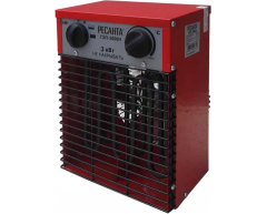 Тепловая пушка электрическая Ресанта ТЭП 3000 Н, 1.5-3.0 кВт, 400 м3/ч