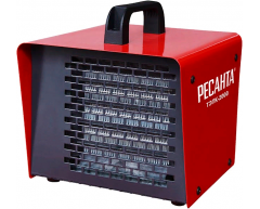 Тепловая пушка электрическая Ресанта ТЭПК 2000, 1.0-2.0 кВт, 120 м3/ч