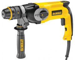Перфоратор DeWalt D 25124 K, трехрежимный Количество режимов, 2.8 Дж, 2.9 кг, 800 Вт
