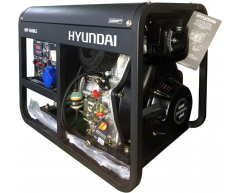 Дизельный генератор Hyundai DHY 8500 LE, 230 В, 6.5 кВт