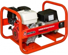 Сварочный дизельный генератор Вепрь АСПДТ 200-6/230 ВЛ-С, 230 В, 5.5 кВт