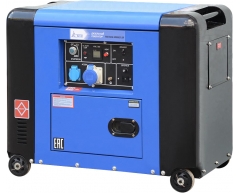 Дизельный генератор TSS SDG 6000 ES 2R, 230 В, 6.0 кВт