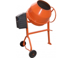 Бетономешалка электрическая Zitrek 190 LSA, 190 л, чугун Материал венца, 1000 Вт, 230 В