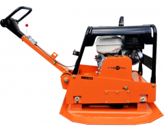 Виброплита бензиновая MERAN CNR 125 L, 25 кН, 635x400 мм, 125 кг, 6.5 л.с.