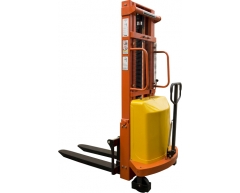 Штабелер гидравлический с электроподъемом Grost HED 10/35, 1000 Грузоподъемность, 3500 Высота подъема, 1150 Длина вил