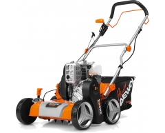 Скарификатор бензиновый Daewoo DSC 4000, несамоходная Тип передвижения, 40 см, нет Боковой выброс, нет Мульчирование, 55 л, Daewoo Модель двигателя