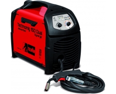 Инверторный сварочный полуавтомат Telwin Technomig 150 Dual Synergic, 230 В, 8.0 кг, 5-140 А