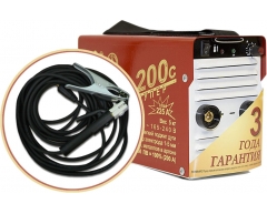 Сварочный инвертор Торус 200 С + провода, 230 В, 5.1 кг, 20-220 А