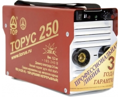 Сварочный инвертор Торус 250 (НАКС), 230 В, 5.7 кг, 40-250 А