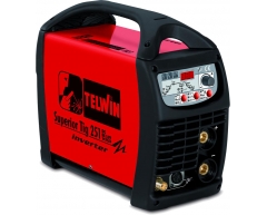 Аргонодуговой сварочный инвертор Telwin Superior TIG 251 DC-HF/LIFT VRD+ACC, 400 В, 11.3 кг, 5-250 А