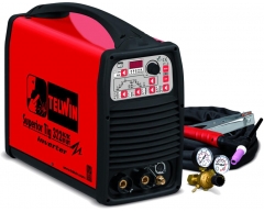 Аргонодуговой сварочный инвертор Telwin Superior TIG 322 AC/DC HF/LIFT, MMATIG, 400 В, 33 кг, 5-270 А