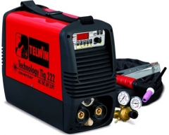 Аргонодуговой сварочный инвертор Telwin Technology TIG 222 AC/DC HF/LIFT+ACC, 230 В, 17.8 кг, 5-200 А
