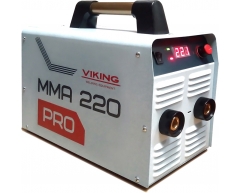 Сварочный инвертор Viking ММА 220 PRO, 230 В, 5.5 кг, 20-220 А
