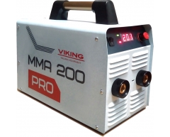 Сварочный инвертор Viking ММА 200 PRO, 230 В, 5.6 кг, 200 А