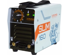 Сварочный инвертор Viking 160 SLIM, 230 В, 3.5 кг, 20-160 А