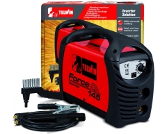 Сварочный инвертор Telwin Force 145 ACX Cardboard Carry Case, 230 В, 3.5 кг, 10-130 А