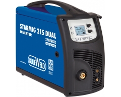 Инверторный сварочный полуавтомат Blueweld Starmig 215 Dual Synergic, 230 В, 25 кг