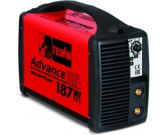 Сварочный инвертор Telwin Advance 187 MV/PFC, 230 В, 5.7 кг, 10-150 А