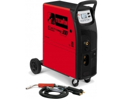 Инверторный сварочный полуавтомат Telwin Electromig 300 Synergic, 400 В, 23 кг, 20-230 А