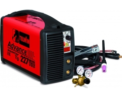 Аргонодуговой сварочный инвертор Telwin Advance 227 MV/PFC TIG DC-LIFT+ACC, 230 В, 6.3 кг, 5-200 А