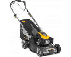 Газонокосилка бензиновая Stiga Twinclip 50 S, самоходная Тип передвижения, 48 см, нет Боковой выброс, есть Мульчирование, 70 л, Stiga Модель двигателя