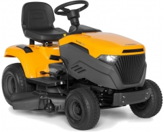 Садовый трактор Stiga Tornado 3098 H, гидростатическая Тип трансмиссии, 98 Ширина скашивания, есть Боковой выброс, есть Мульчирование, опция Объем травосборника, B&S Модель двигателя