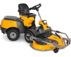 Садовый райдер Stiga Park PRO 540 IX, гидростатическая Тип трансмиссии, 110-125 Ширина скашивания, нет Боковой выброс, есть Мульчирование, Honda Производитель двигателя, GXV Модель двигателя