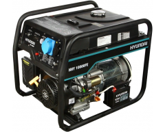 Бензиновый генератор Hyundai HHY 10000 FE, 230 В, 7.5 кВт