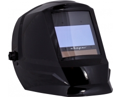Маска сварщика Сварог 5000 F черная, 100x60 Размер экрана, 4 Количество сенсоров, 9-13 Степень затемнения, 0.55 Вес нетто