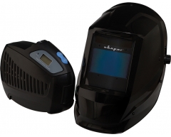 Маска сварщика Сварог AS 4001 F с устройством подачи воздуха Р 1000, 100x60 Размер экрана, 4 Количество сенсоров, 9-13 Степень затемнения, 1.92 Вес нетто