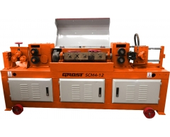 Правильно-отрезной станок Grost SCM 4-12, 4-12 Толщина арматуры (класс А1/А2), 4-10 Толщина арматуры (класс А3/А4), 42 Рабочая скорость