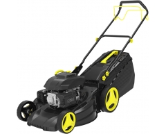 Газонокосилка бензиновая Huter GLM 6.0 S, самоходная Тип передвижения, 53 см, есть Боковой выброс, есть Мульчирование, 65 л, Huter Производитель двигателя