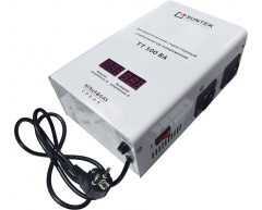 Стабилизатор напряжения тиристорный Suntek ТТ 500 ВА, напольный Тип установки, 0.5 Максимальная мощность, 120-280 Диапазон стабилизации, 220 Выходное напряжение