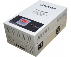 Стабилизатор напряжения электронный Suntek НН 11000 ВА, напольный Тип установки, 11 Максимальная мощность, 90-285 Диапазон стабилизации, 220 Выходное напряжение